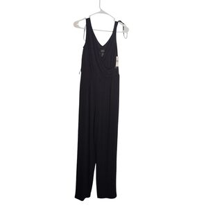 Black Sleeveless Jumpsuit
